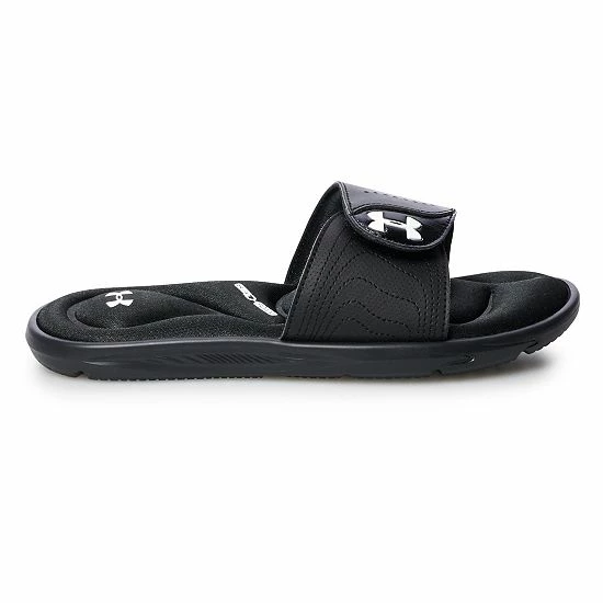 Under Armour Ignite IX Women's Slide Sandals White Neptune 14 Under Armour Ignite IX Women's Slide Sandals White Neptune - Image 14