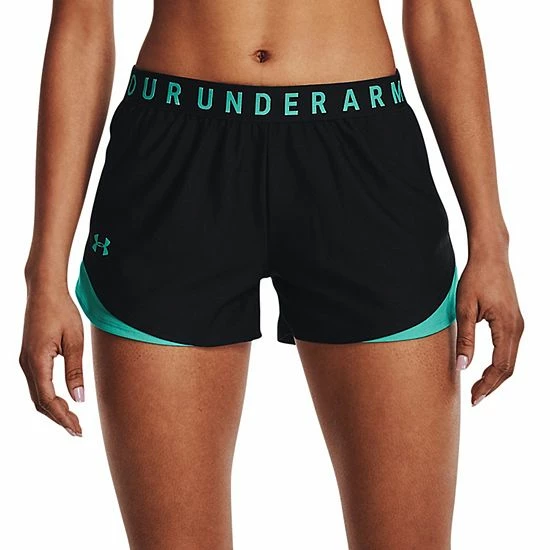 Women's Under Armour Play Up 3.0 Shorts Retro Pink White 9 Women's Under Armour Play Up 3.0 Shorts Retro Pink White - Image 9