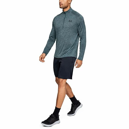 Big & Tall Under Armour Tech 2.0 Half-Zip Top White 4 Big & Tall Under Armour Tech 2.0 Half-Zip Top White - Image 4