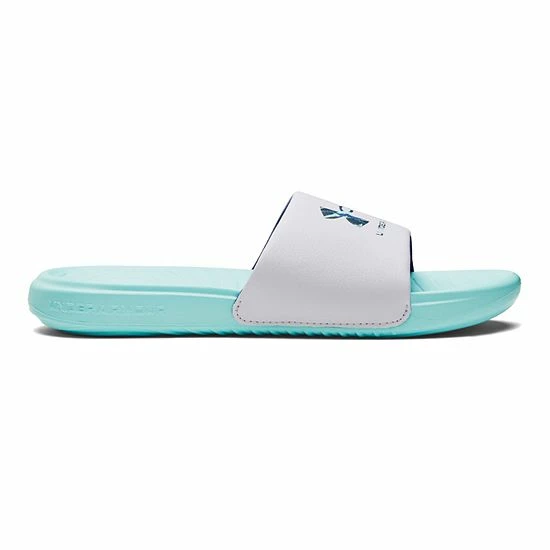Under Armour Ansa Women's Slide Sandals Moonstone Blue 9 Under Armour Ansa Women's Slide Sandals Moonstone Blue - Image 9