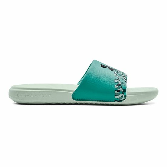 Under Armour Ansa Women's Slide Sandals Moonstone Blue 20 Under Armour Ansa Women's Slide Sandals Moonstone Blue - Image 20