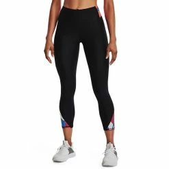 Women's Under Armour HeatGear® Armour High-Waisted 7/8 Leggings Red Black -Under Armour SHOP unnamed file 8515