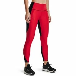 Women's Under Armour HeatGear® Armour High-Waisted 7/8 Leggings Red Black -Under Armour SHOP unnamed file 8516