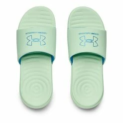 Under Armour Ansa Women's Fixed Slide Sandals Aqua Foam Blue -Under Armour SHOP unnamed file 8588
