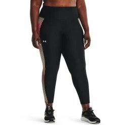 Plus Size Under Armour HeatGear® Panel High-Waisted Ankle Leggings
