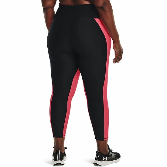 Plus Size Under Armour HeatGear® Panel High-Waisted Ankle Leggings 2 Plus Size Under Armour HeatGear® Panel High-Waisted Ankle Leggings - Image 2