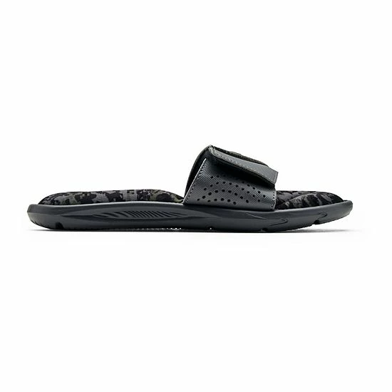 Under Armour Ignite VI Kids' Slide Sandals Pitch Gray 1 Under Armour Ignite VI Kids' Slide Sandals Pitch Gray
