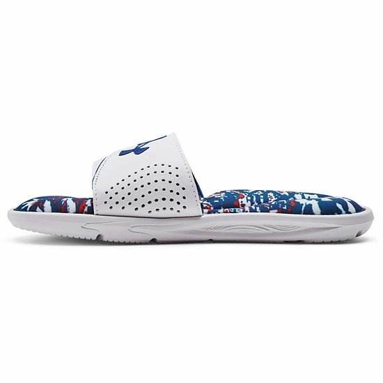 Under Armour Ignite VI Kids' Slide Sandals Pitch Gray 2 Under Armour Ignite VI Kids' Slide Sandals Pitch Gray - Image 2