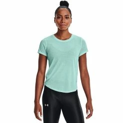 Women's Under Armour Streaker Run Tee Neptune