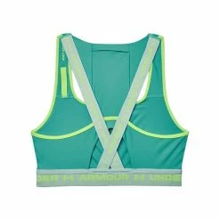 Under Armour Armour® Crossback Pocket Medium-Impact Sports Bra Black -Under Armour SHOP unnamed file 8669