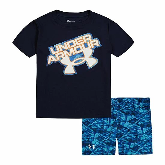 Boys 4-7 Under Armour Palm Camo Graphic Tee & Shorts Set 1 Boys 4-7 Under Armour Palm Camo Graphic Tee & Shorts Set