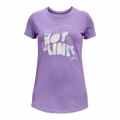Girls 7-16 Under Armour Sky Is Not The Limit Tee Vivid Lilac 6 Girls 7-16 Under Armour Sky Is Not The Limit Tee Vivid Lilac -Under Armour SHOP unnamed file 8676