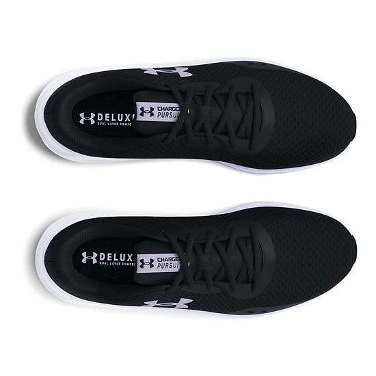 Under Armour Charged Pursuit 3 D Women's Running Shoes White Halo Gray 4 Under Armour Charged Pursuit 3 D Women's Running Shoes White Halo Gray - Image 4