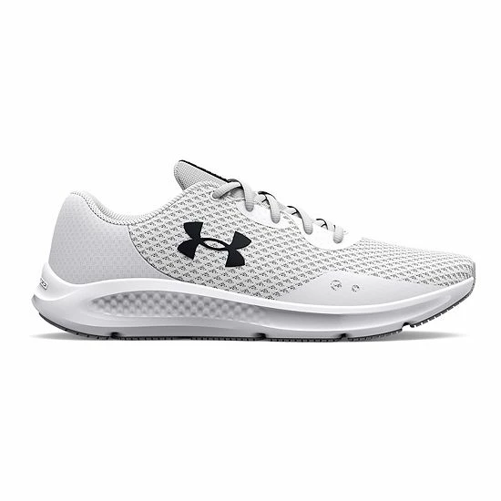 Under Armour Charged Pursuit 3 D Women's Running Shoes White Halo Gray 6 Under Armour Charged Pursuit 3 D Women's Running Shoes White Halo Gray - Image 6