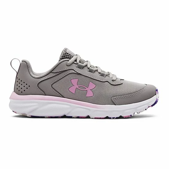 Under Armour Assert 9 Grade School Kids' Running Shoes Gray Wolf 7 Under Armour Assert 9 Grade School Kids' Running Shoes Gray Wolf - Image 7