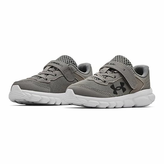 Under Armour Assert 9 Baby/Toddler Shoes Gray White Royal 6 Under Armour Assert 9 Baby/Toddler Shoes Gray White Royal - Image 6
