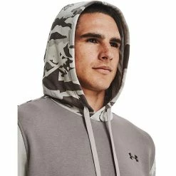 Men's Under Armour Rival Fleece Camo Blocked Hoodie Midnight Navy -Under Armour SHOP unnamed file 877