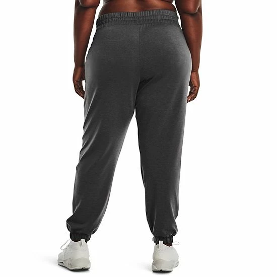 Plus Size Under Armour Rival Terry Joggers Tourmaline Teal 2 Plus Size Under Armour Rival Terry Joggers Tourmaline Teal - Image 2