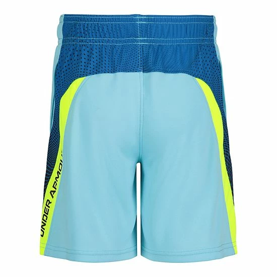 Boys 4-7 Under Armour Digital Warp Fade Basketball Shorts Fresco Blue 2 Boys 4-7 Under Armour Digital Warp Fade Basketball Shorts Fresco Blue - Image 2