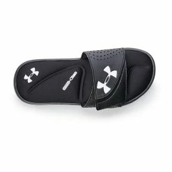 Under Armour Ignite VI Kids' Slide Sandals White Midnight Navy -Under Armour SHOP unnamed file 8821