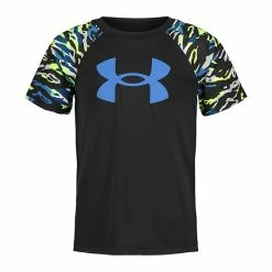 Boys 4-7 Under Armour Tiger Pop Big Logo Raglan Graphic Tee