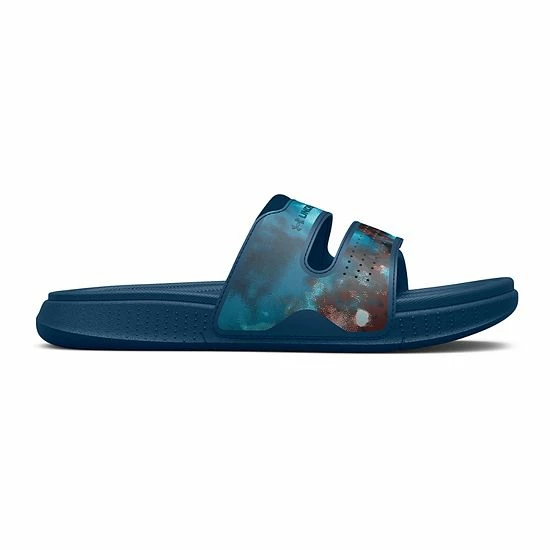 Under Armour Women's Ansa Slide Sandals Fuse Teal Blue 11 Under Armour Women's Ansa Slide Sandals Fuse Teal Blue - Image 11