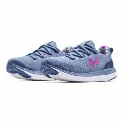 Under Armour Charged Impulse Knit Women's Running Shoes Gray Magenta -Under Armour SHOP unnamed file 8895