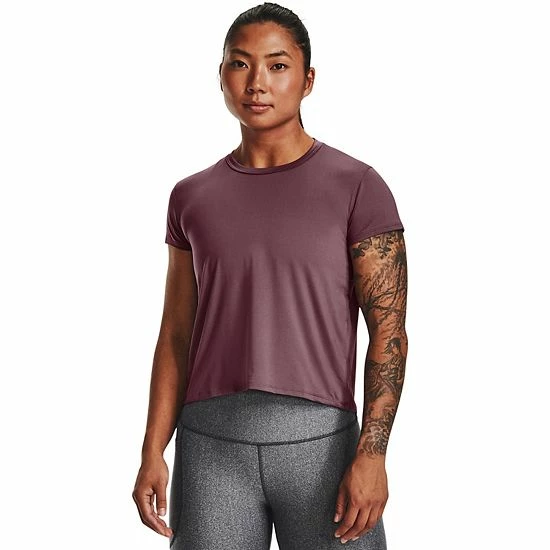 Women's Under Armour Knockout Tee Brilliance Pink 6 Women's Under Armour Knockout Tee Brilliance Pink - Image 6