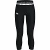 Girls 7-16 Under Armour HeatGear® Cropped Leggings Vivid Lilac