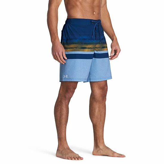 Men's Under Armour Gradient-Striped E-Board Shorts Cruise Blue 6 Men's Under Armour Gradient-Striped E-Board Shorts Cruise Blue - Image 6