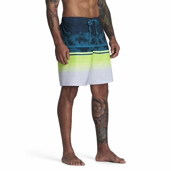 Men's Under Armour Gradient-Striped E-Board Shorts Cruise Blue 7 Men's Under Armour Gradient-Striped E-Board Shorts Cruise Blue - Image 7