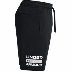 Men's Under Armour Rival Fleece Signature Shorts Black -Under Armour SHOP unnamed file 8958