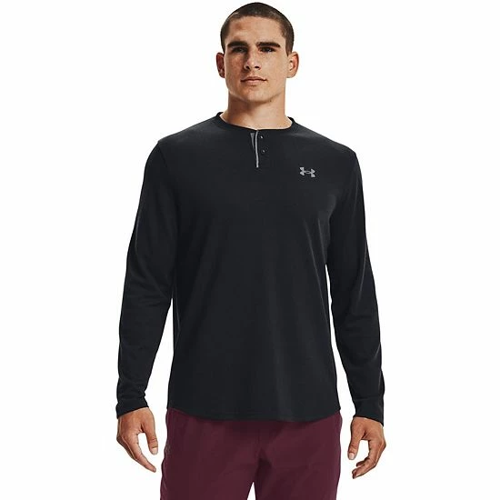 Men's Under Armour ColdGear® Infrared Henley Concrete 5 Men's Under Armour ColdGear® Infrared Henley Concrete - Image 5