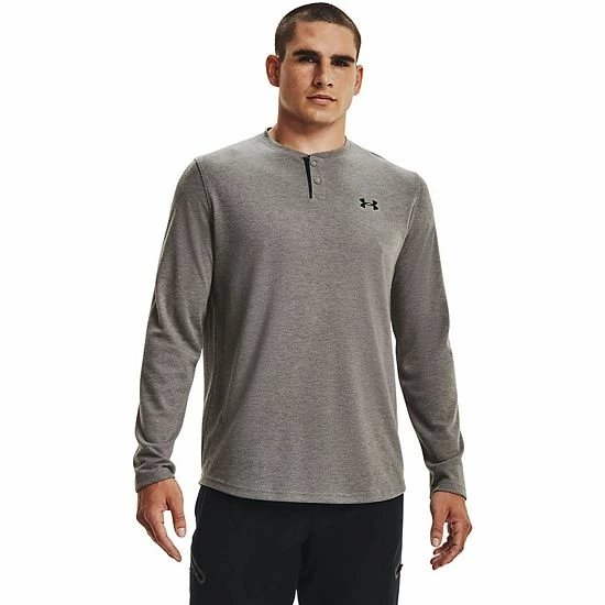 Men's Under Armour ColdGear® Infrared Henley Concrete 6 Men's Under Armour ColdGear® Infrared Henley Concrete - Image 6