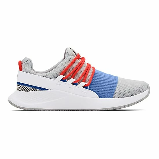 Under Armour Charged Breathe Women's Running Shoes White Iridescent 6 Under Armour Charged Breathe Women's Running Shoes White Iridescent - Image 6