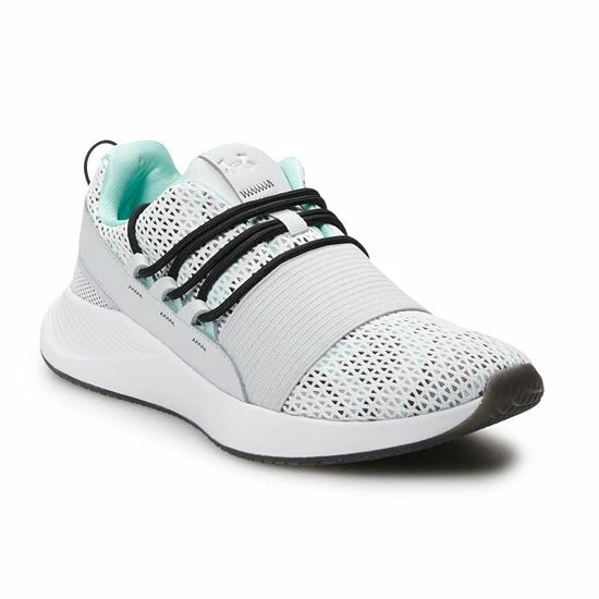 Under Armour Charged Breathe Women's Running Shoes White Iridescent 12 Under Armour Charged Breathe Women's Running Shoes White Iridescent - Image 12