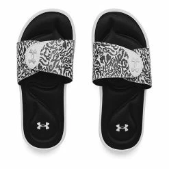 Under Armour Ignite VI Women's Graphic Slide Sandals White Blitz Red -Under Armour SHOP unnamed file 9003