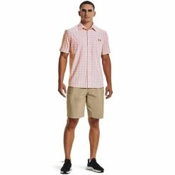Men's Under Armour Tide Chaser 2.0 Regular-Fit Plaid Performance Button-Down Shirt Deep Sea -Under Armour SHOP unnamed file 9020
