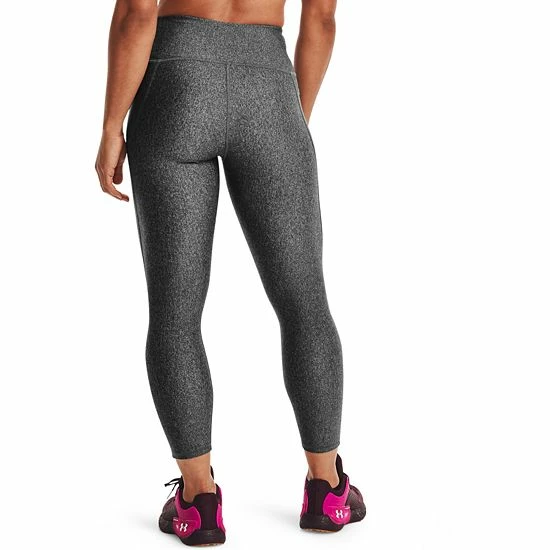 Women's Under Armour HeatGear® No-Slip High-Waisted Ankle Leggings Mauve Pink 2 Women's Under Armour HeatGear® No-Slip High-Waisted Ankle Leggings Mauve Pink - Image 2