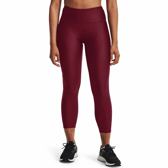 Women's Under Armour HeatGear® No-Slip High-Waisted Ankle Leggings Mauve Pink 9 Women's Under Armour HeatGear® No-Slip High-Waisted Ankle Leggings Mauve Pink - Image 9