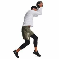 Men's Under Armour Woven Embossed Shorts Red White 15 Men's Under Armour Woven Embossed Shorts Red White -Under Armour SHOP unnamed file 9058