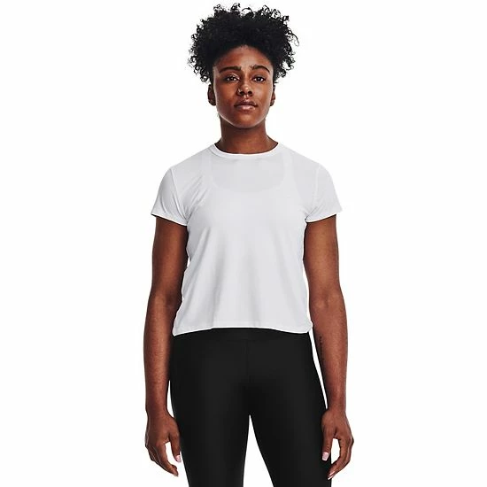 Women's Under Armour Knockout Tee Black 6 Women's Under Armour Knockout Tee Black - Image 6
