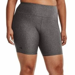 Plus Size Under Armour HeatGear® Bike Shorts Glacier Blue White -Under Armour SHOP unnamed file 9088