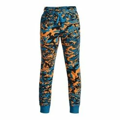 Boys 8-20 Under Armour Rival Fleece ABC Camo Joggers Tech Blue
