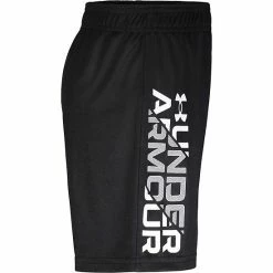 Boys 4-7 Under Armour Wordmark Shorts Pitch Gray