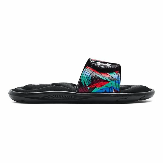 Under Armour Ignite IX Women's Slide Sandals Halo Gray Black 1 Under Armour Ignite IX Women's Slide Sandals Halo Gray Black