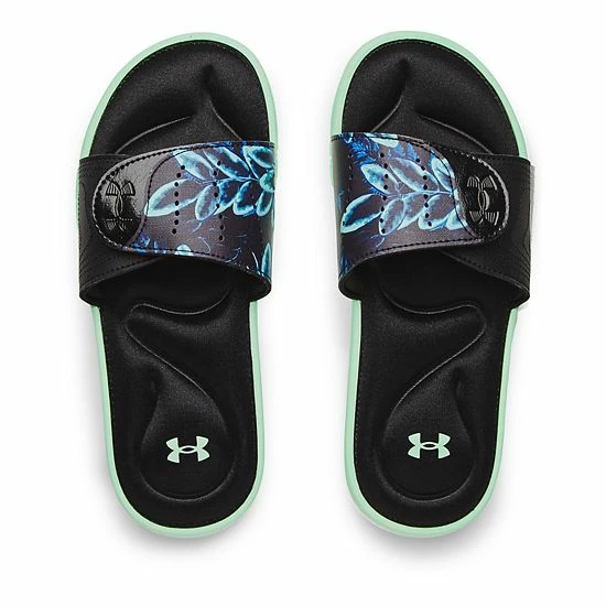 Under Armour Ignite IX Women's Slide Sandals Halo Gray Black 10 Under Armour Ignite IX Women's Slide Sandals Halo Gray Black - Image 10
