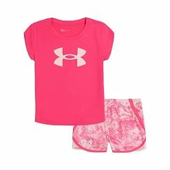 Girls 4-6x Under Armour Candy Cloud Tee & Shorts Set