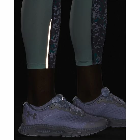 Women's Under Armour Fly Fast 3.0 Printed 7/8 Leggings Club Purple Mint 6 Women's Under Armour Fly Fast 3.0 Printed 7/8 Leggings Club Purple Mint - Image 6