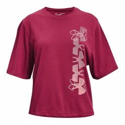 Girls 7-16 Under Armour Meet & Greet Tee Mod Gray